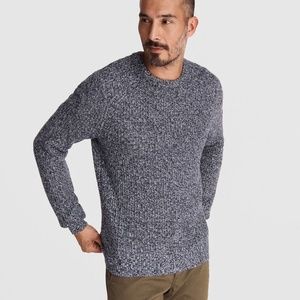 Rag & Bone Pierce Cashmere Crewneck Pullover Sweater Navy Blue Size Medium M